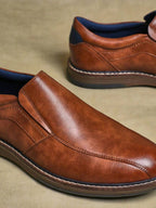 Men's Lace-Up Moc Toe Boat Shoes