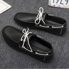 Men's Lace-Up Moc Toe Loafers