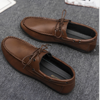 Men's Lace-Up Moc Toe Loafers