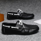 Men's Lace-Up Moc Toe Loafers