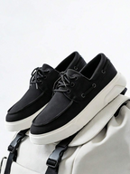 Men's Lace-Up Platform Boat Shoes