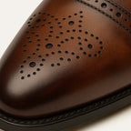 Men's Leather Cap-Toe Oxfords