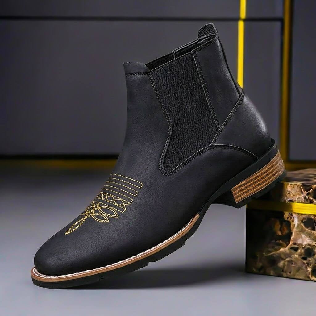 Men's Leather Chelsea Boots
