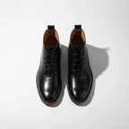 Men's Leather Lace-Up Ankle Boots