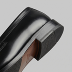 Men's Leather Look Penny Loafers