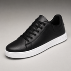 Men's Leather Low-Top Sneakers