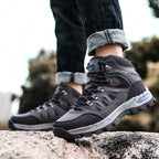 Men's Leather Lug Sole Hiking Boots