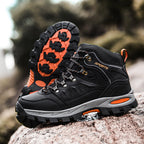 Men's Leather Lug Sole Hiking Boots