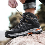 Men's Leather Lug Sole Hiking Boots