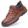 Men's Leather Lug Sole Sneakers
