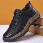 Men's Leather Lug Sole Sneakers