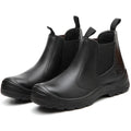 Men's Leather Pull-On Chelsea Boots