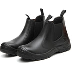 Men's Leather Pull-On Chelsea Boots