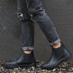 Men's Leather Pull-On Chelsea Boots