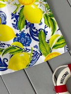 Men's Lemon Print Shorts