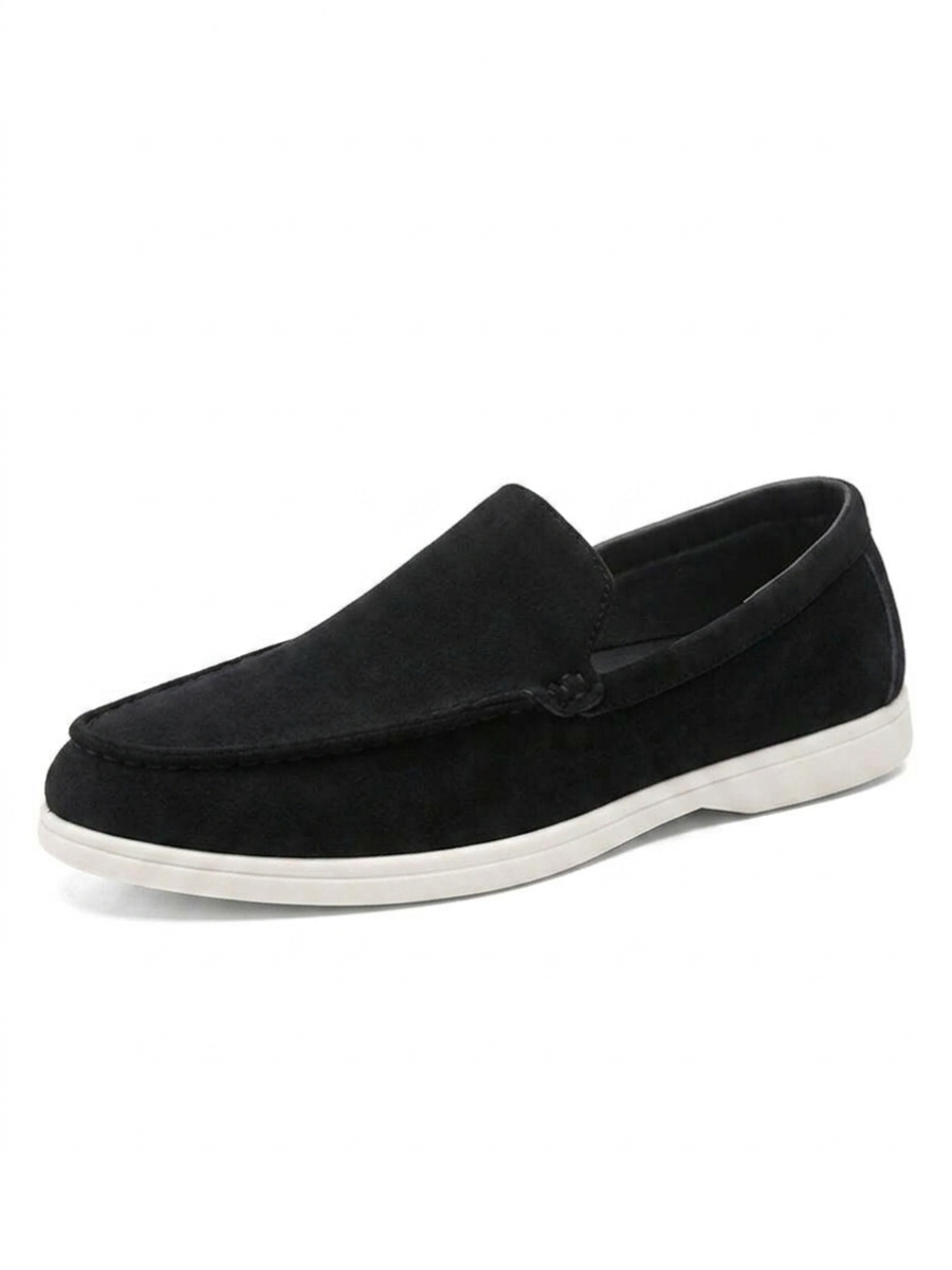 Men's Loafers with Contrasting Sole