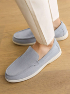 Men's Loafers with Contrasting Sole