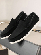 Men's Loafers with Contrasting Sole