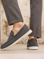 Men's Loafers with Contrasting Sole