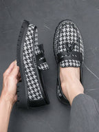 Men's Loafers with Fringed Strap