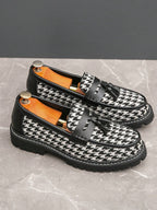 Men's Loafers with Fringed Strap
