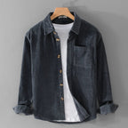 Men's Long Sleeve Chest Pocket Shirt