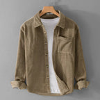 Men's Long Sleeve Chest Pocket Shirt