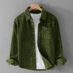 Men's Long Sleeve Chest Pocket Shirt