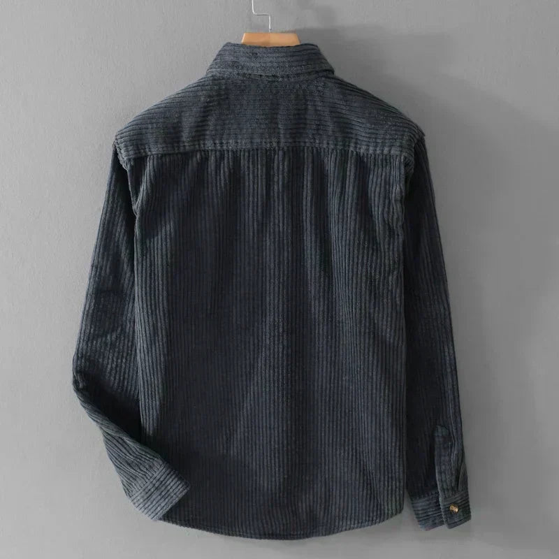 Men's Long Sleeve Chest Pocket Shirt