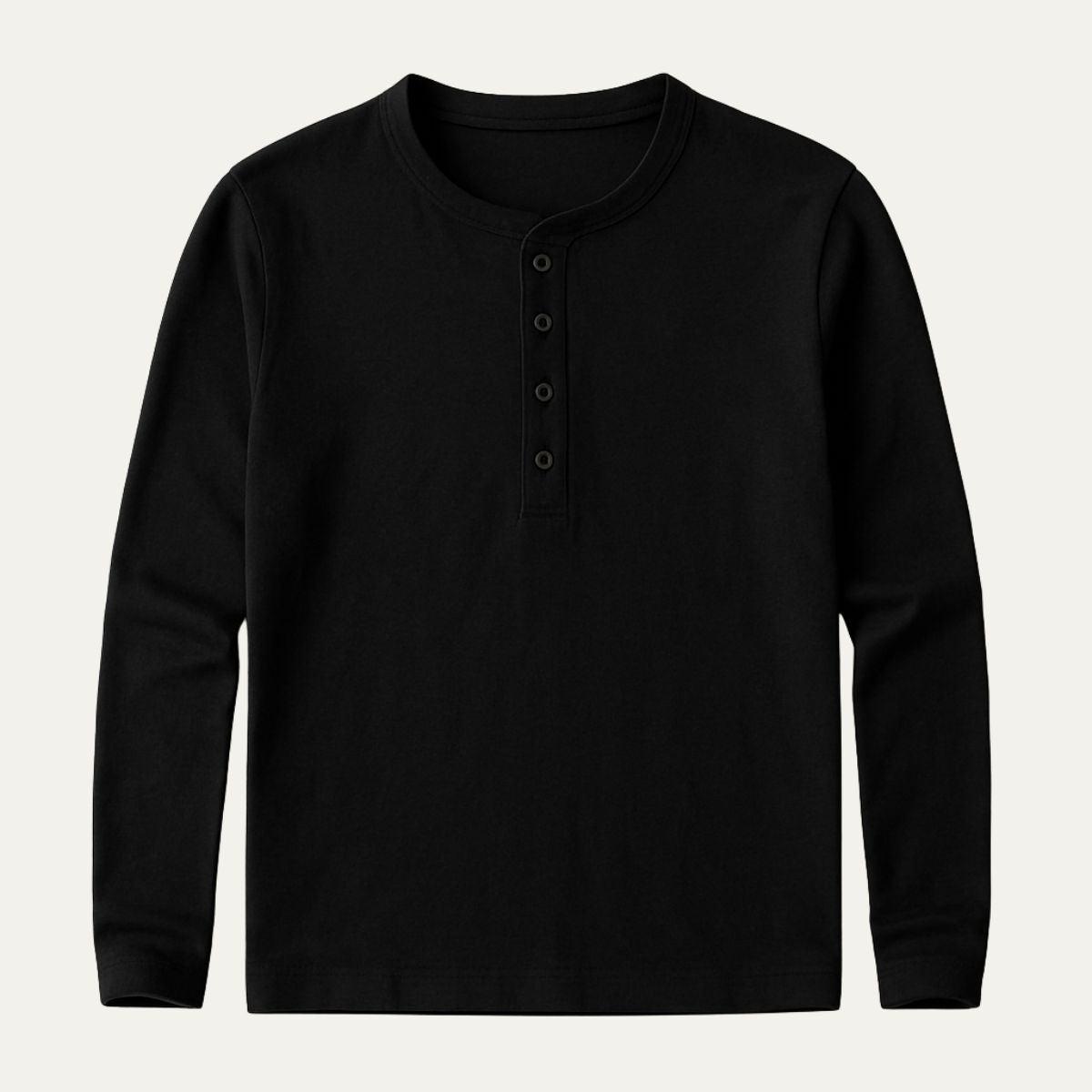 Men's Long Sleeve Henley