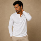 Men's Long Sleeve Henley