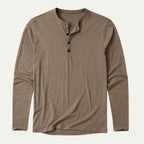 Men's Long Sleeve Henley
