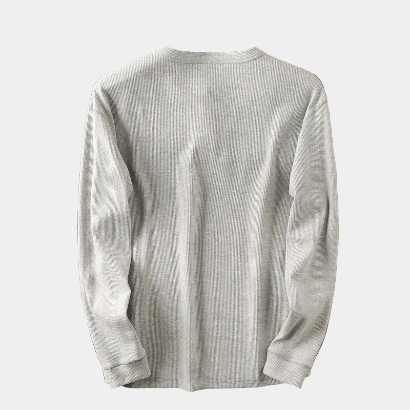 Men's Long Sleeve Henley T-Shirt
