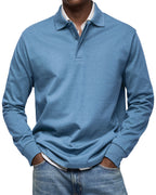 Men's Long Sleeve Polo
