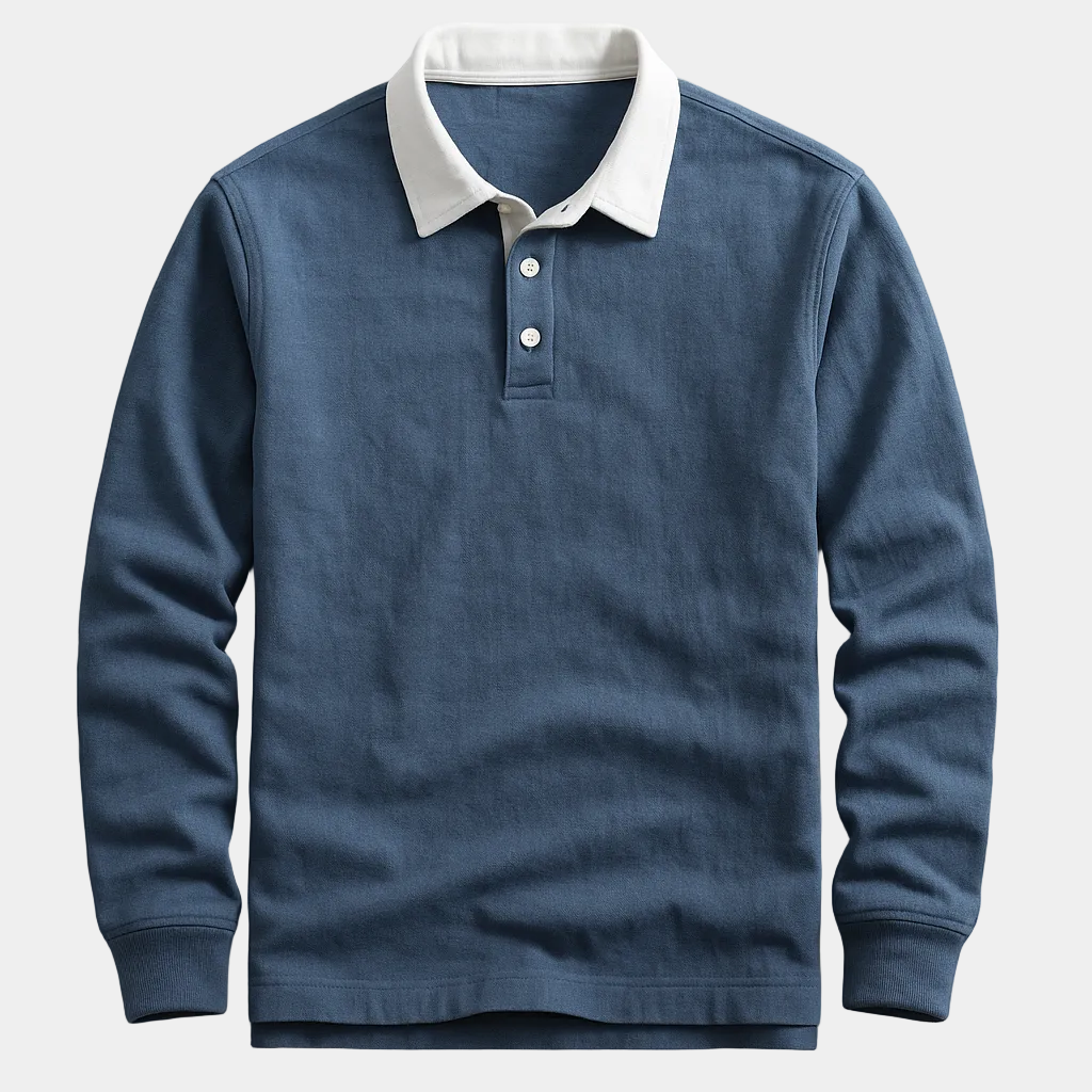 Men's Long Sleeve Polo Shirt