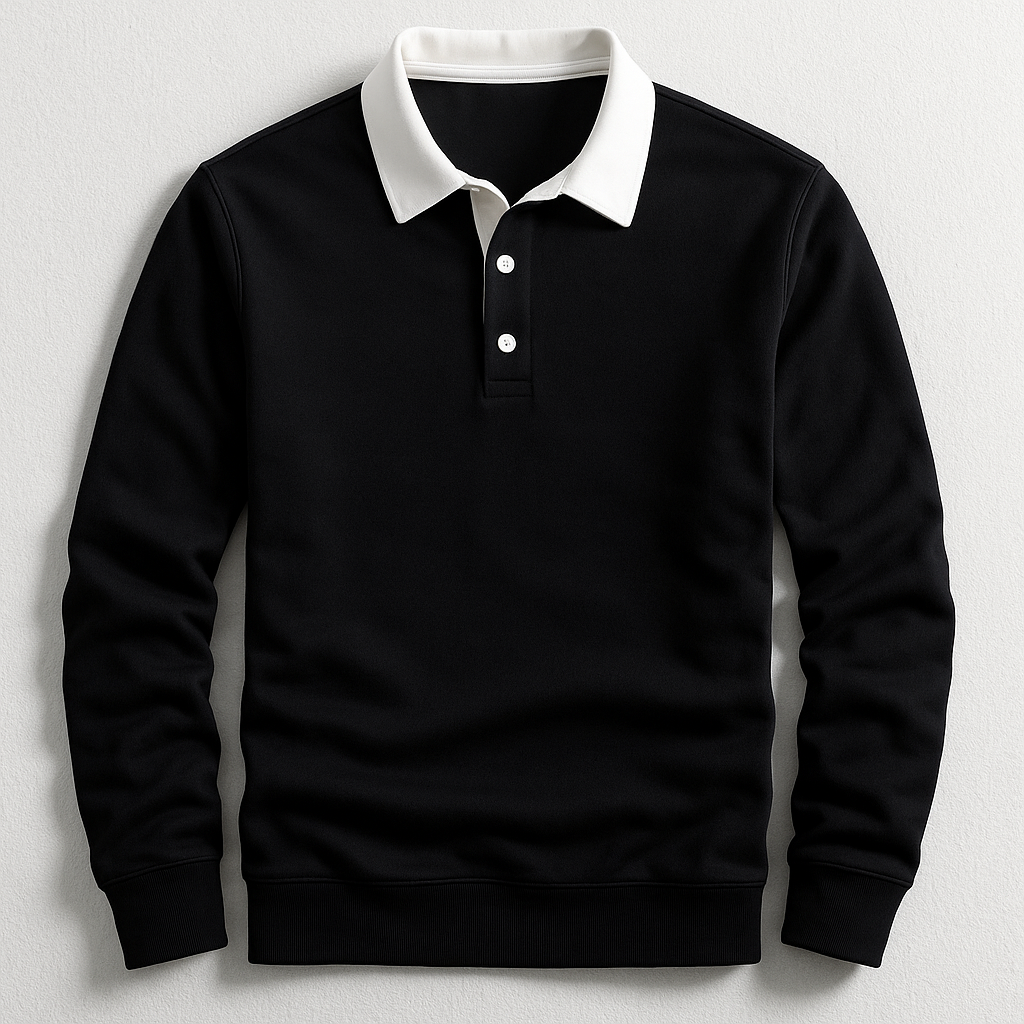 Men's Long Sleeve Polo Shirt