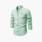 Men's Long Sleeve Shirt and Cargo Shorts Set