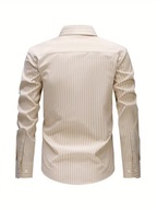 Men's Long Sleeve Striped Shirt