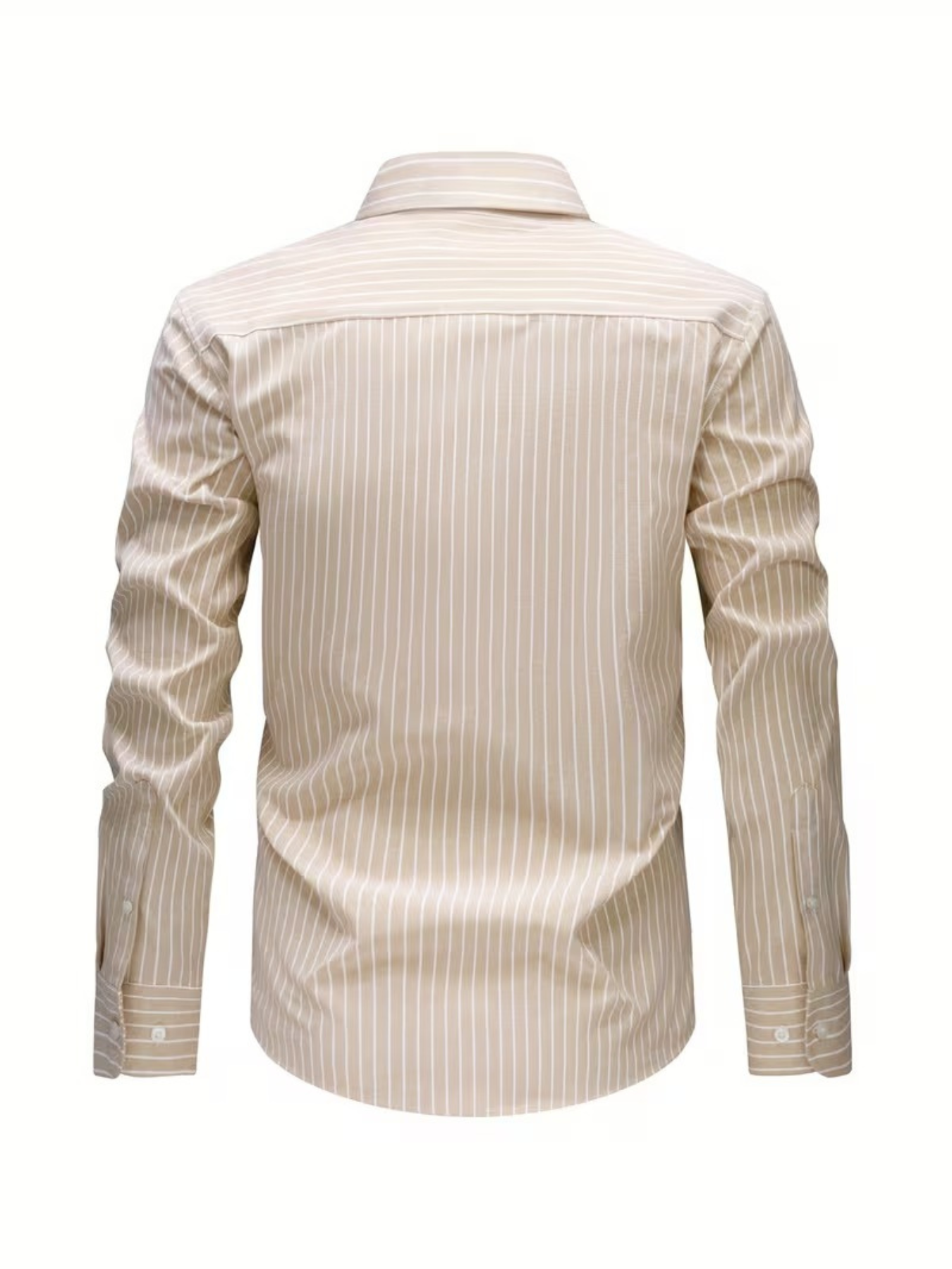 Men's Long Sleeve Striped Shirt