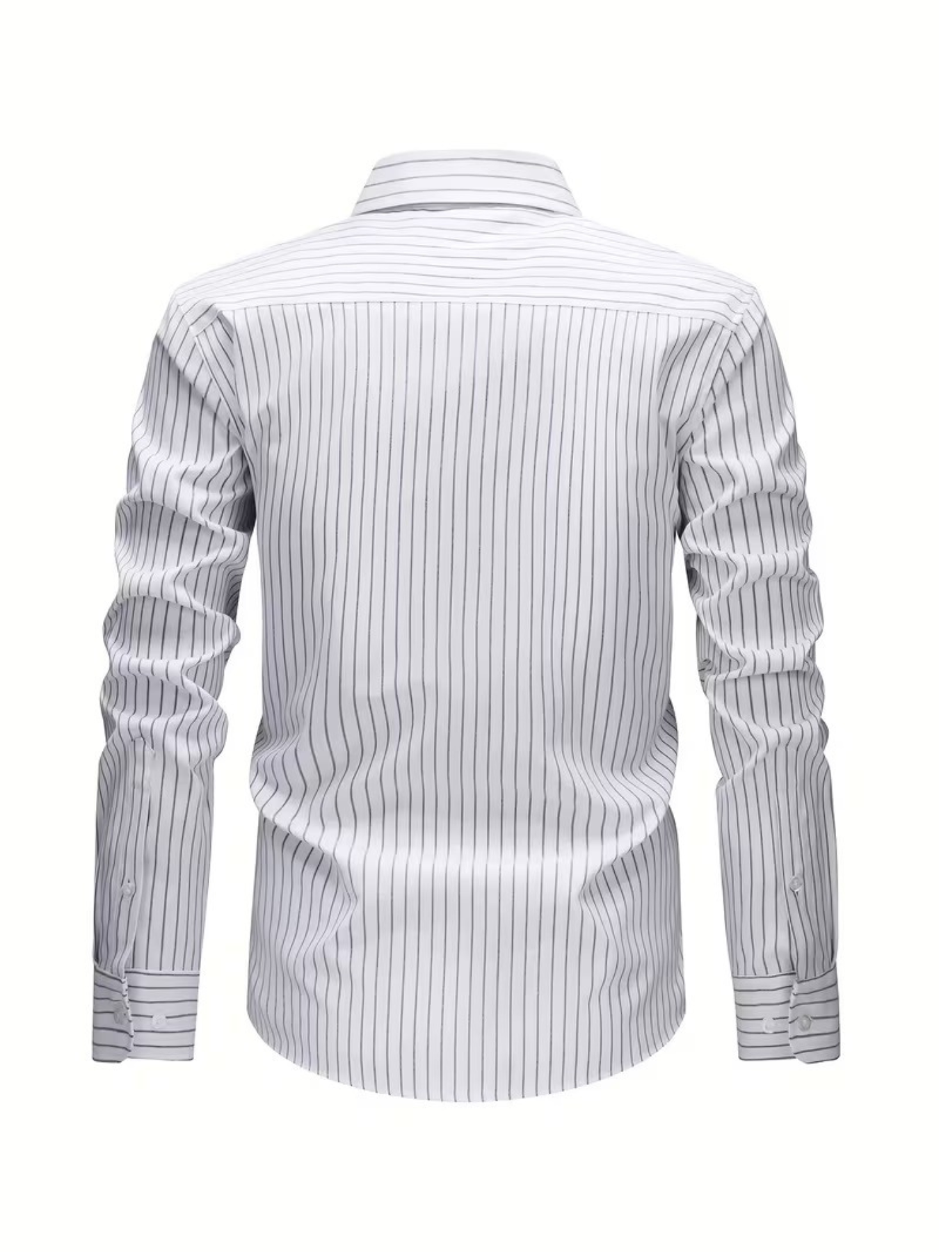 Men's Long Sleeve Striped Shirt