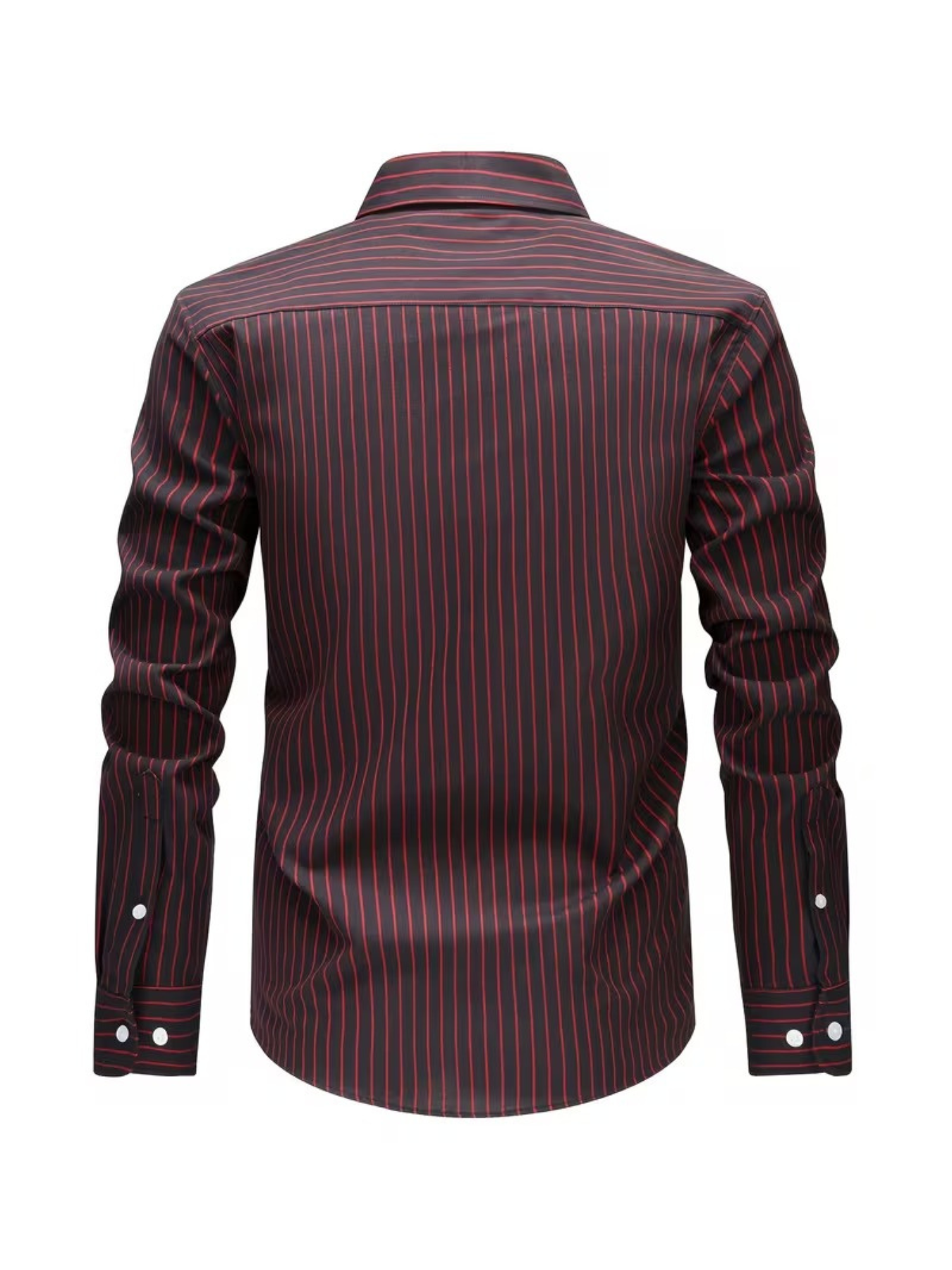 Men's Long Sleeve Striped Shirt