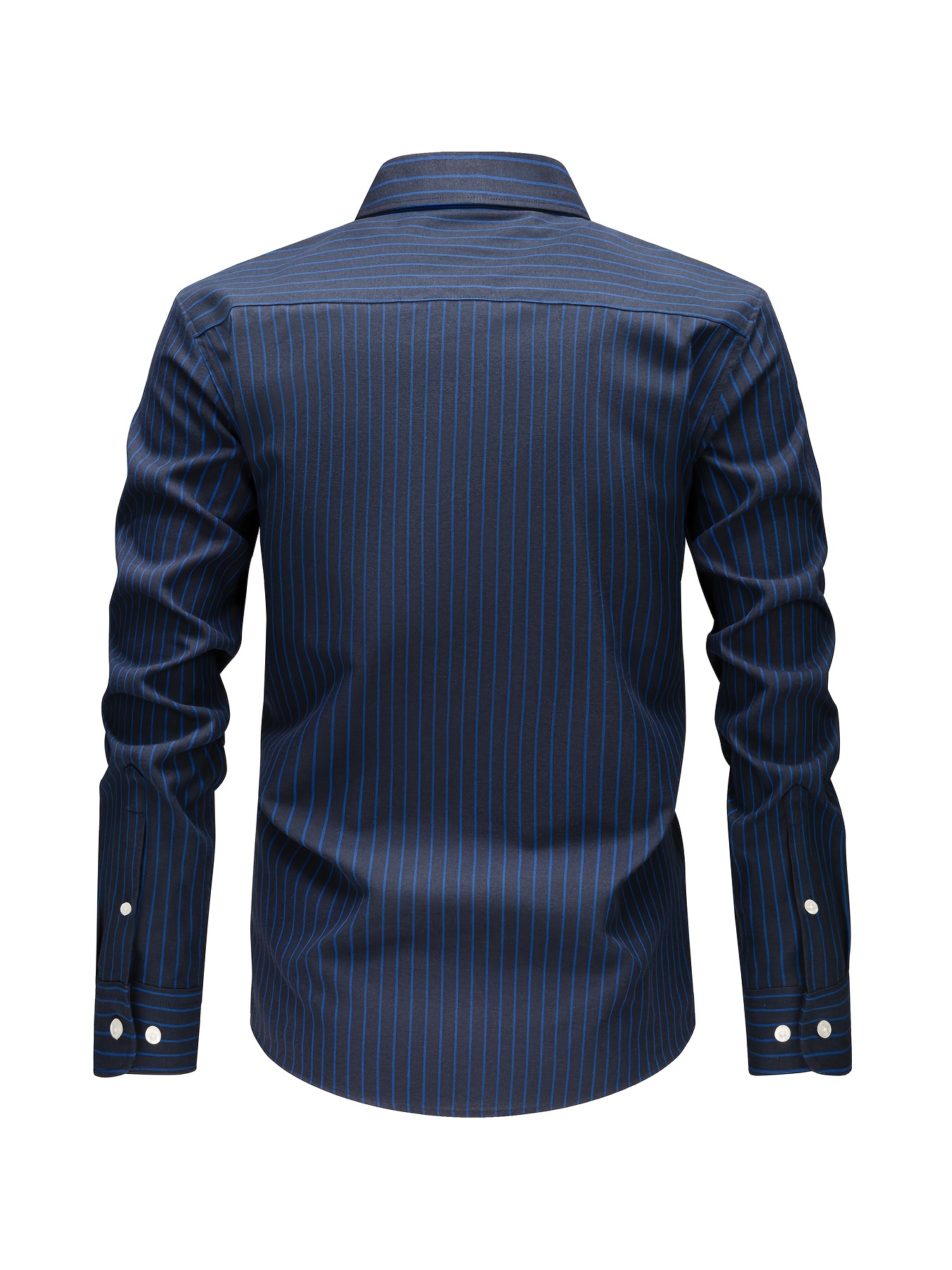 Men's Long Sleeve Striped Shirt