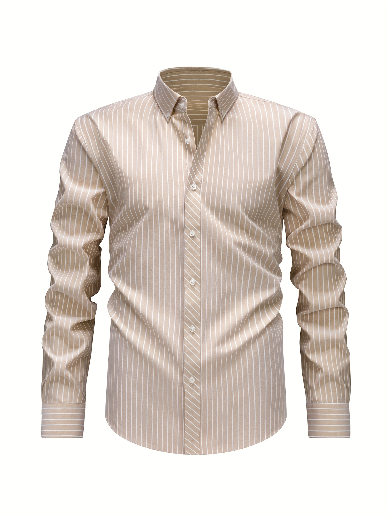 Men's Long Sleeve Striped Shirt