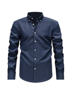Men's Long Sleeve Striped Shirt