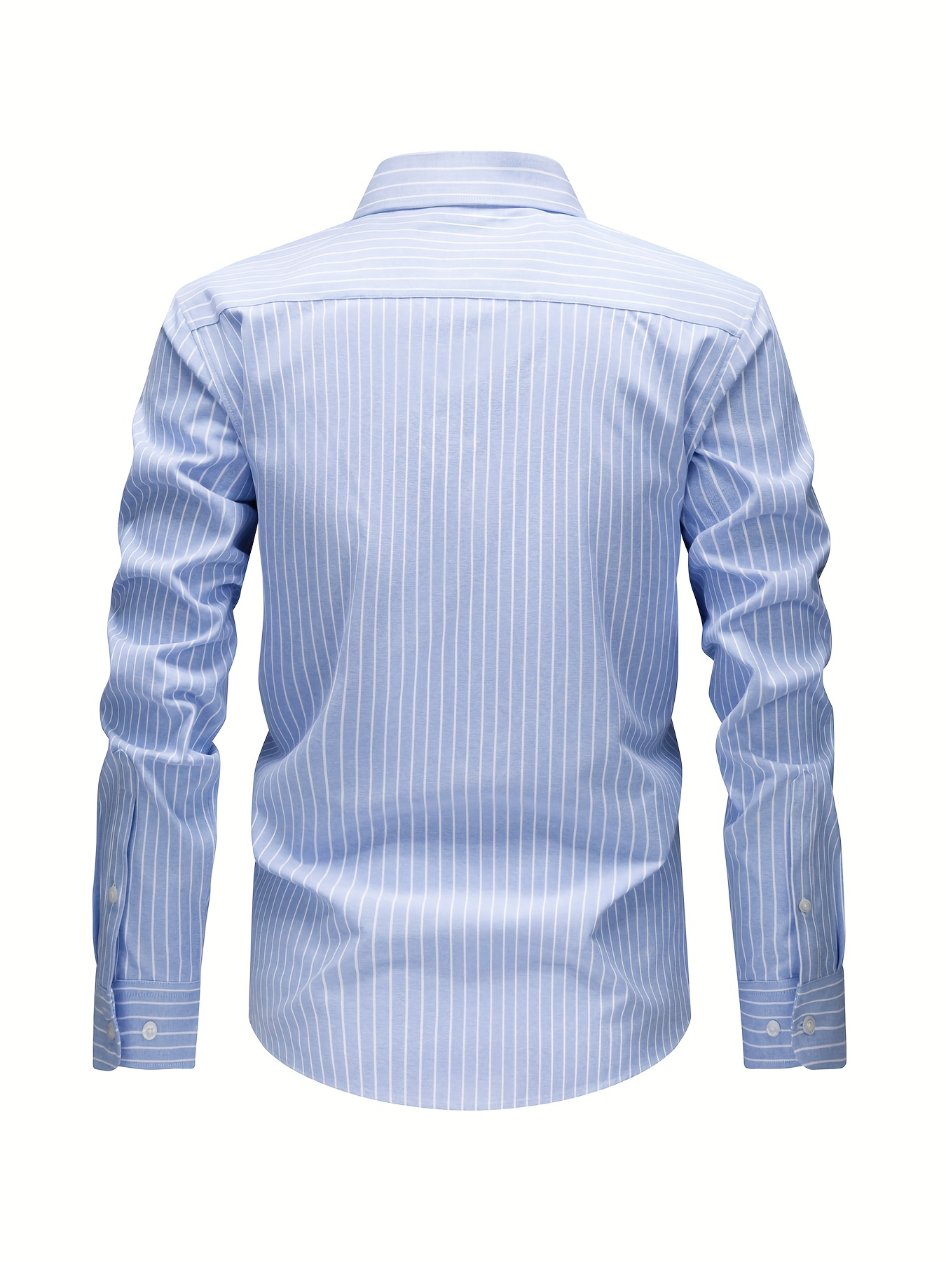 Men's Long Sleeve Striped Shirt