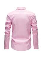 Men's Long Sleeve Striped Shirt