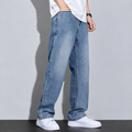 Men's Loose Fit Straight Leg Jeans