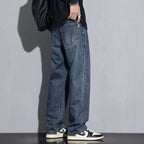 Men's Loose Fit Straight Leg Jeans
