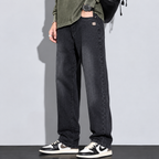 Men's Loose Fit Straight Leg Jeans