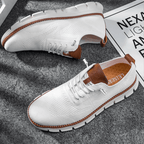Men's Low-Top Grooved Sole Sneakers